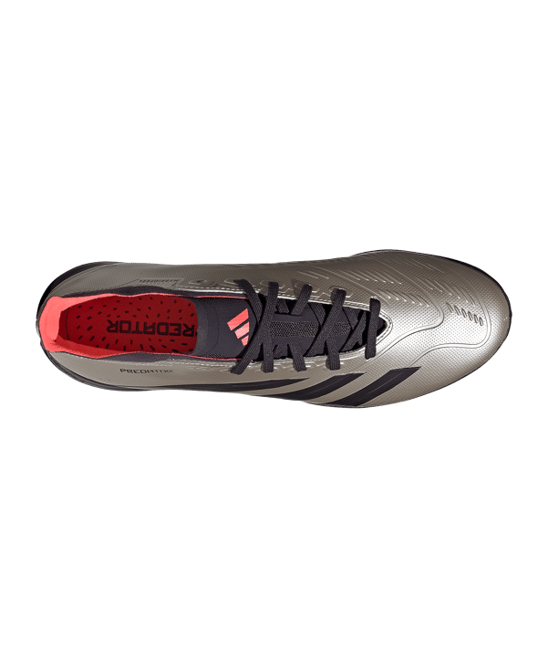 adidas Predator League TF Vivid Horizon Grau Pink - grau