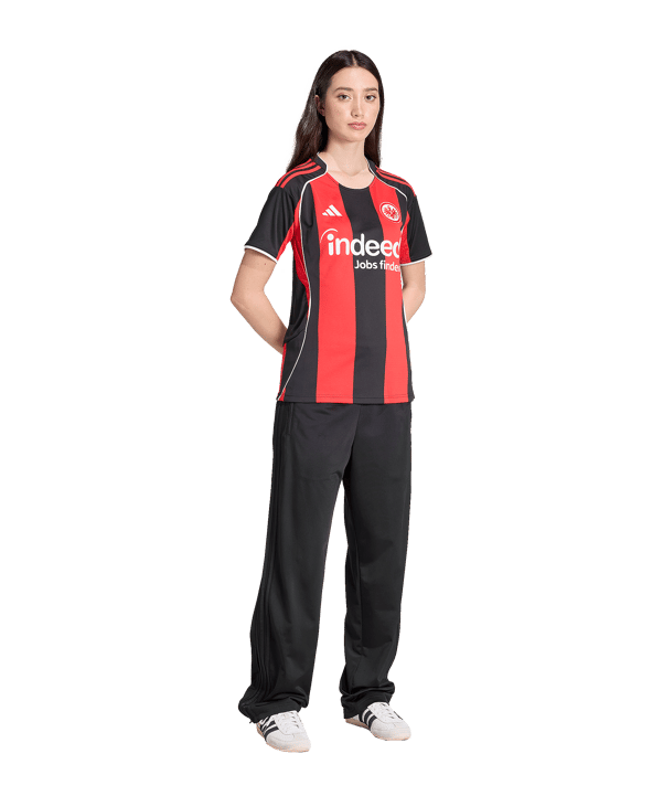 adidas Eintracht Frankfurt Trikot Home 2025/2026 Damen Schwarz - schwarz