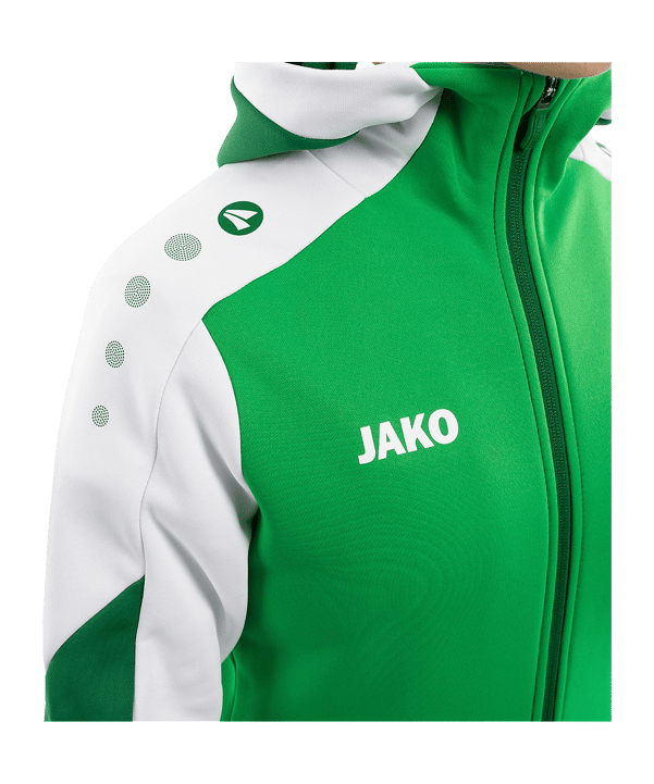 JAKO Dynamic Kapuzenjacke Damen Grün F204 - gruen