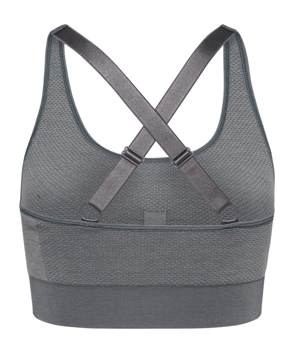 Hummel Mt Shine Seamless Sport-BH Damen Grau F1200 - grau