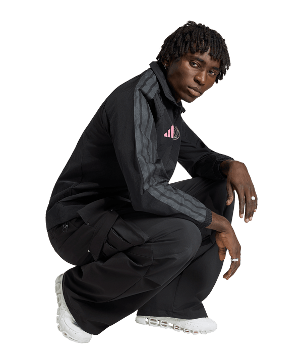 adidas Inter Miami Anthem Jacke Schwarz - schwarz