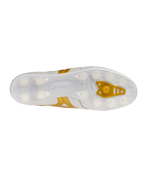 Mizuno Morelia II Elite FG Bright Gold Wit K50 - wit