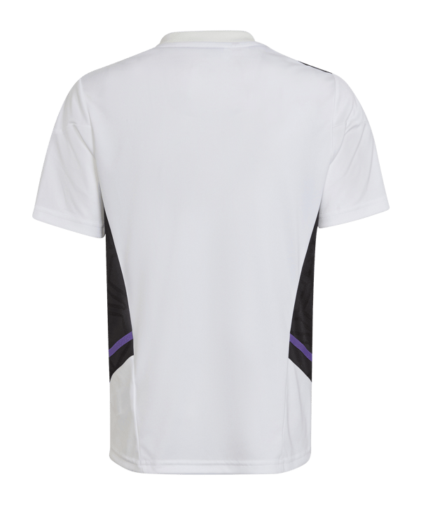 adidas Real Madrid Trainingsshirt Kids Weiss - weiss