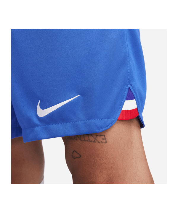 Nike Frankreich Short Away WM 2022 Blau Weiss F480 - blau