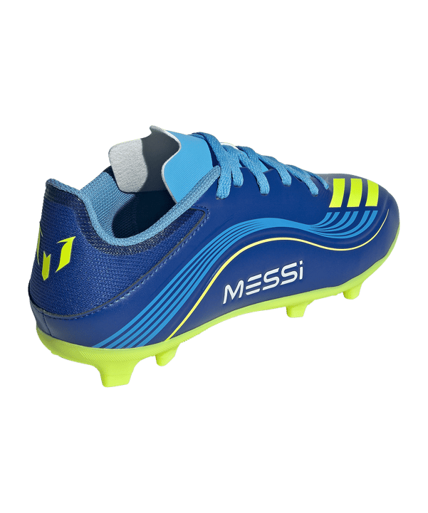 adidas F50 Messi League FG/MG VIS10N Kids Blau - blau