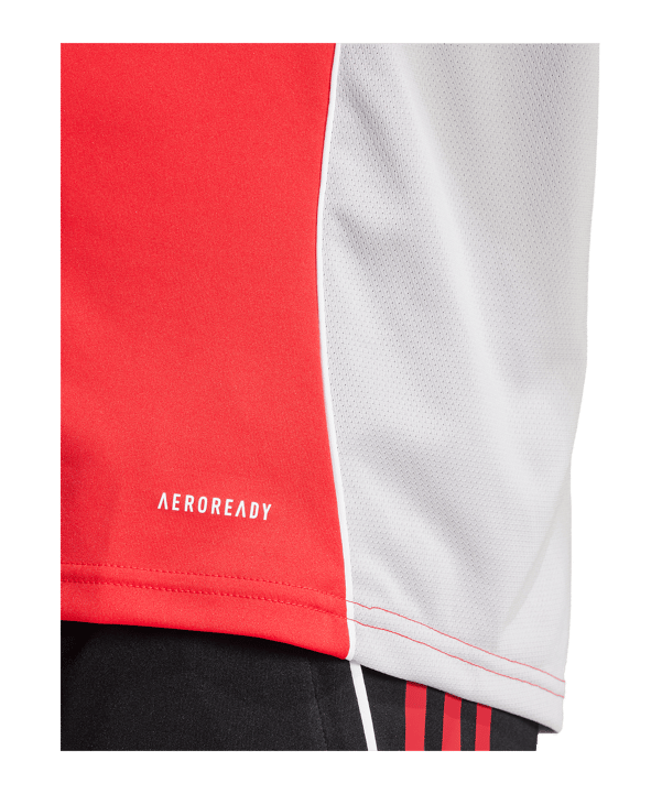 adidas Tiro 25 Competition Trikot Rot Grau - lila