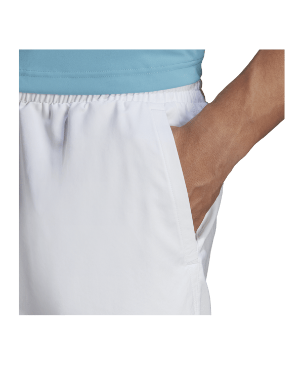 adidas Club 3-Stripes Short Weiß - weiss