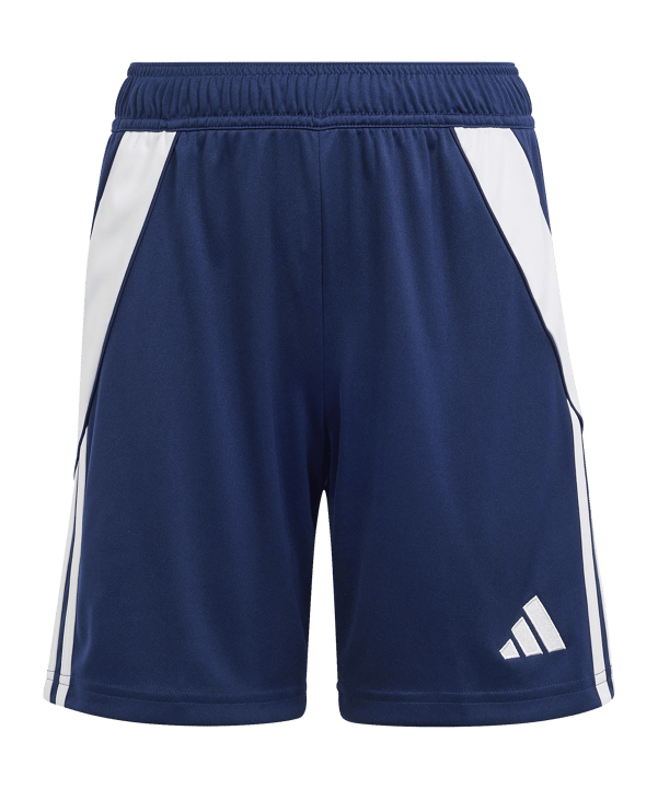 adidas Tiro 24 Training Short Kids Blau Weiss - blau
