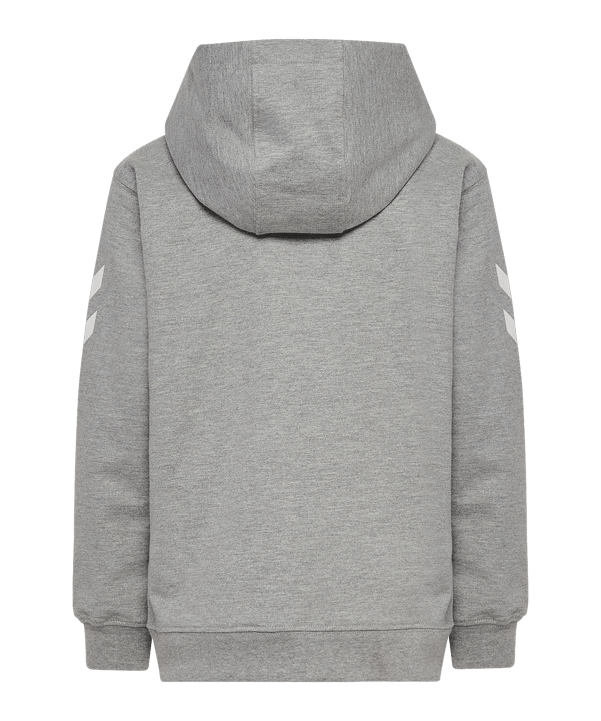 Hummel Go 2.0 Chevron Kapuzenjacke Kids Grau F2006 - grau