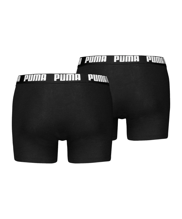 PUMA Boxershort Schwarz F001 - schwarz