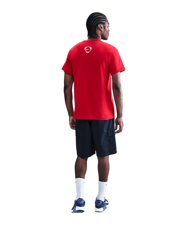 Nike Total 90 T-Shirt Rot F657 - rot