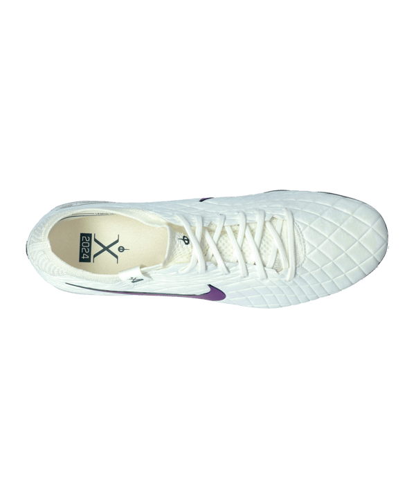Nike Tiempo Legend X Elite FG Pearl Weiss Grau F100 - weiss