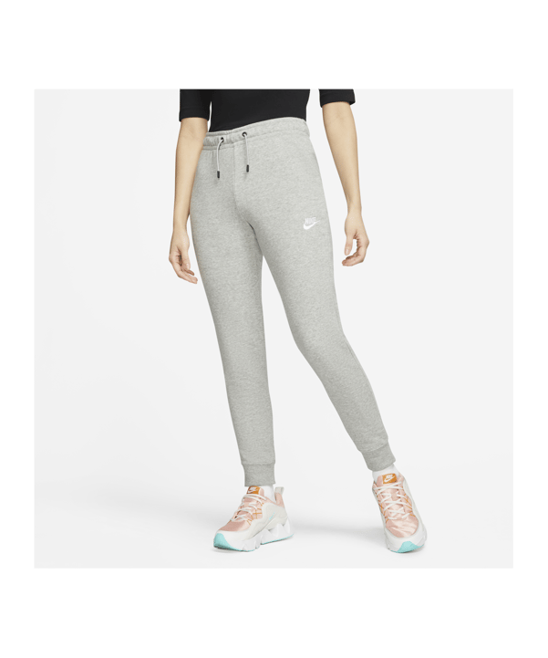 Nike Essential Fleece Jogginghose Damen Grau F063 - grau