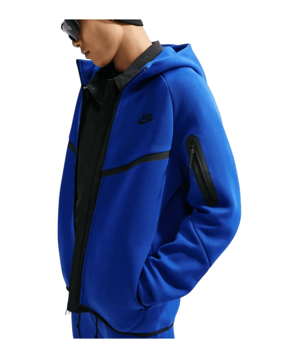 Nike Tech Windrunner Veste à capuche Bleu C417 - bleu