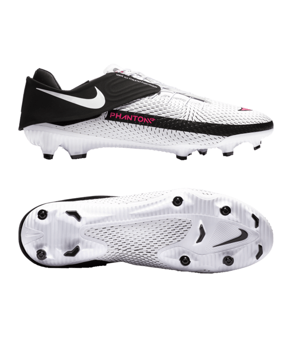 Nike Phantom GT FlyEase Academy FG/MG Weiss F160 - weiss