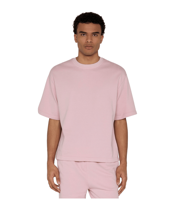 Urban Classic Heavy Washed Boxy T-Shirt Rosa - rosa