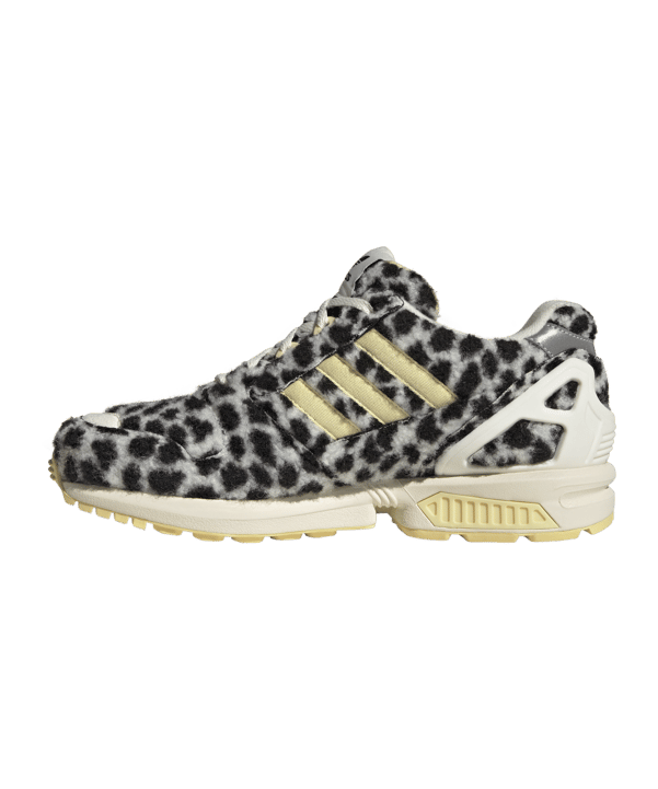 adidas Originals ZX 8020 Damen Weiss Gelb Schwarz - weiss