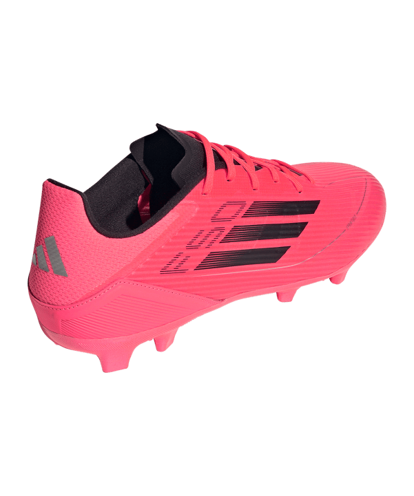 adidas F50 League FG/MG Vivid Horizon Pink Schwarz - rosa