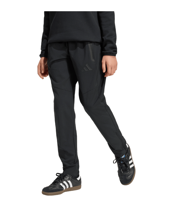 adidas Tiro Travel Hose Kids Schwarz - schwarz