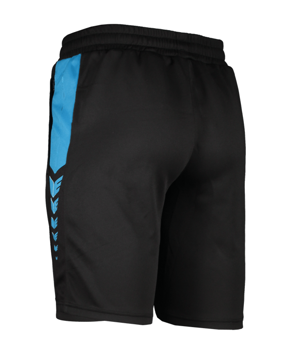 Erima SIX WINGS Short Schwarz Blau - schwarz