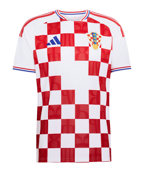 adidas Croazia Maglietta Home 2026 Bianco - bianco