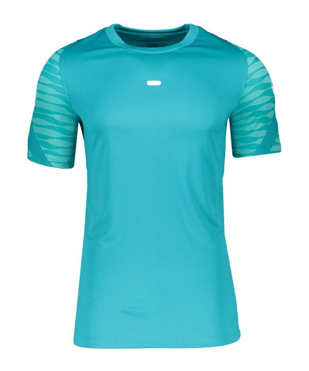 Nike Strike 21 T-Shirt Blau Weiss F356 - tuerkis