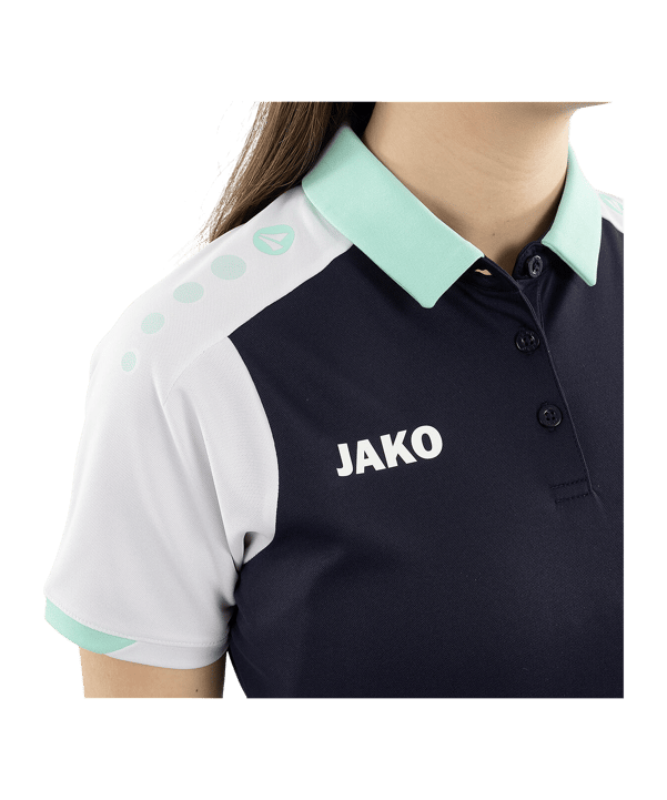 JAKO Dynamic Polo Damen Blau F915 - blau