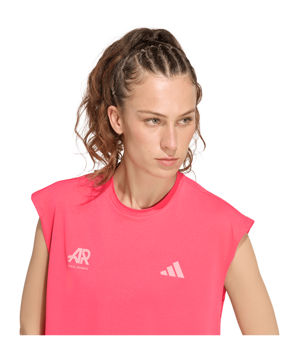 adidas Runners Canottiera Donna Rosa - rosa