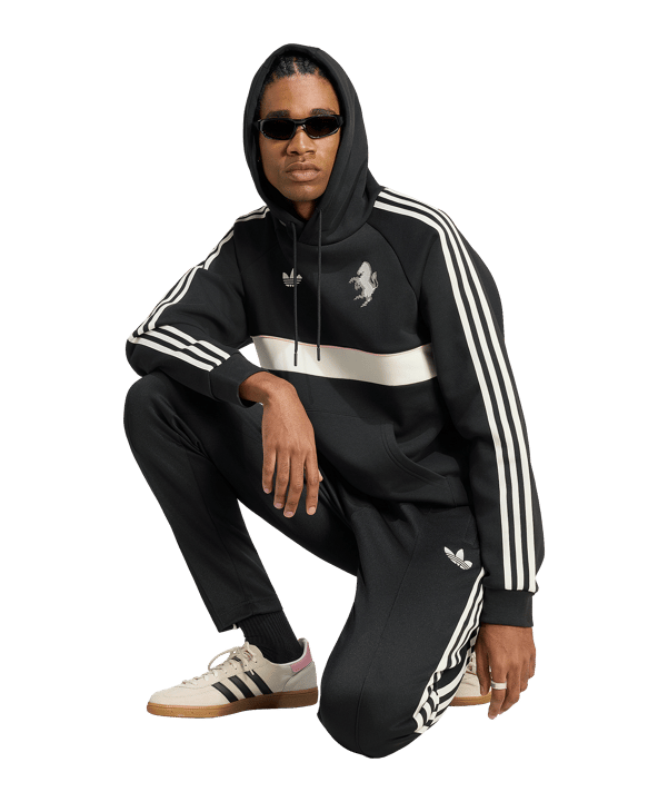 adidas Juventus Turin OG Hoody Schwarz - schwarz