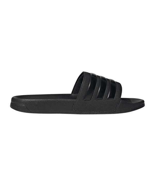 adidas Adilette Shower Badelatsche Schwarz - schwarz