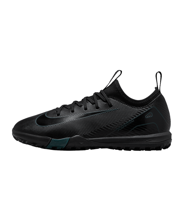 Nike Jr Air Zoom Mercurial Vapor XVI Academy IN Shadow Kids Schwarz F002 - schwarz