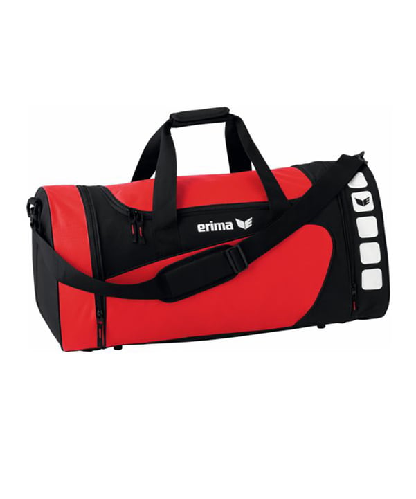 Erima Sporttasche Club 5 Rot Schwarz Gr. L - rot