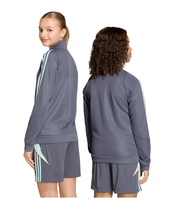adidas Originals Messi Jacke Kids Grau - grau