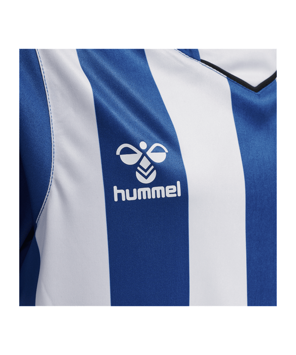 Hummel hmlCORE XK Stripped maglietta bambini  F7691 - blu
