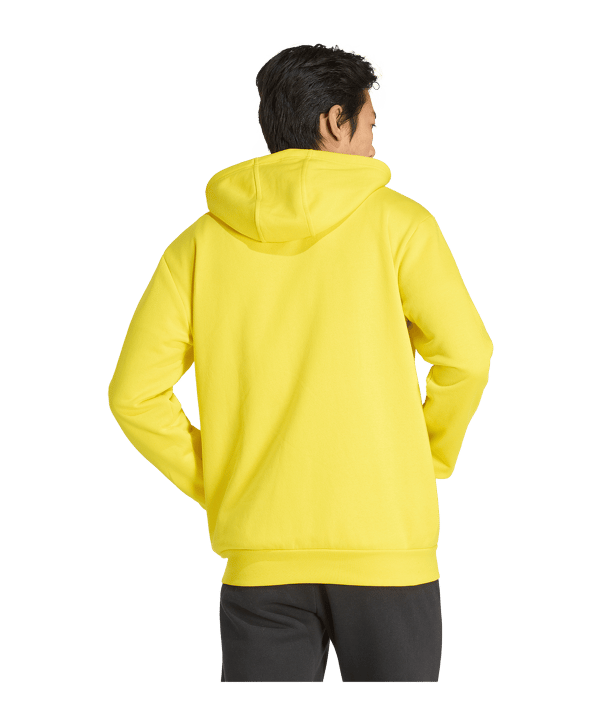 adidas Entrada 26 Kapuzenjacke Gelb - gelb