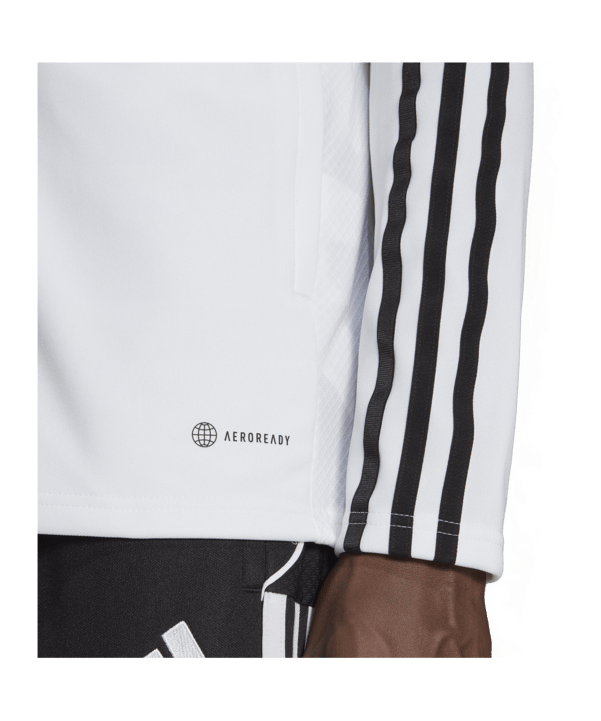 adidas Tiro 23 League Trainingsjacke Weiss - weiss