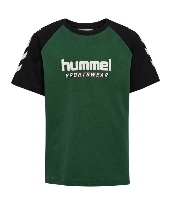 Hummel T-Shirt Kids Grün F6195 - gruen