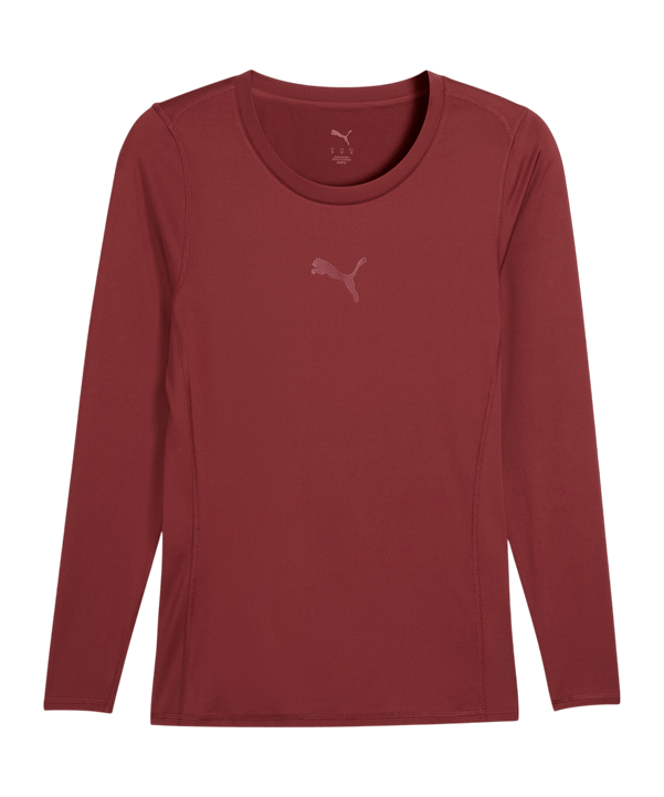 PUMA teamLIGA26 Baselayer LS T-Shirt Rot F09 - rot