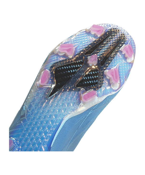 adidas X SPEEDFLOW+ FG Sapphire Edge Blau Pink Weiss - blau