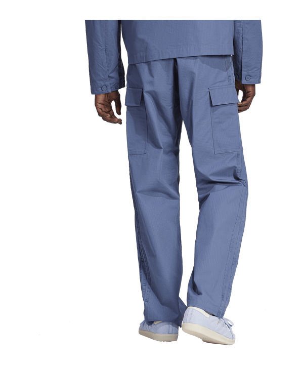 adidas Originals Essentials Cargo Hose Blau - blau