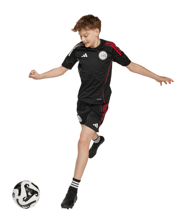 adidas Ajax Amsterdam Training Short Kids Schwarz - schwarz