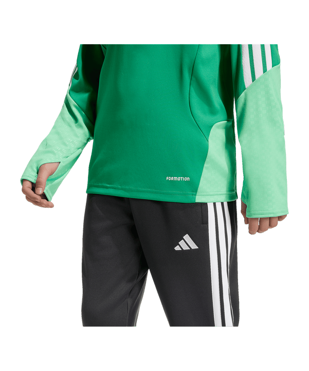 adidas Tiro 26 Competition Training Zip Top Kinder Dunkelblau - gruen