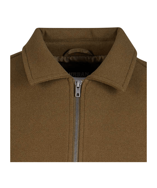 Urban Classic Basic Blousjacke Jacke Braun - braun