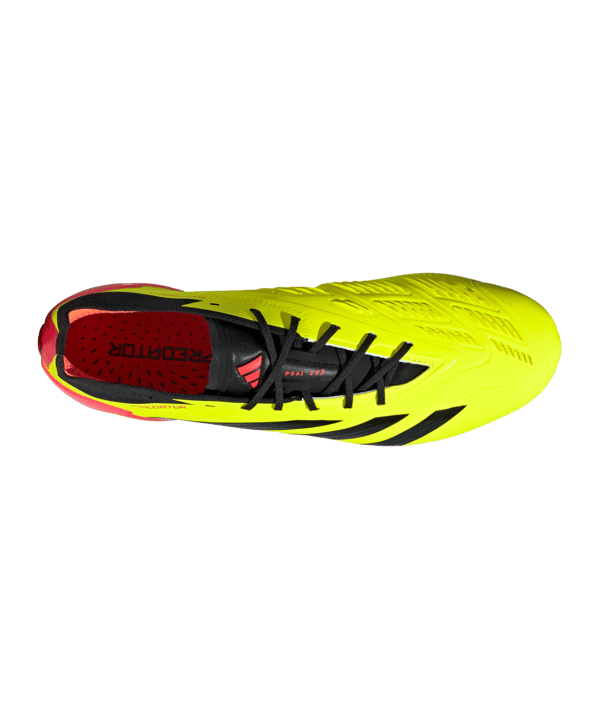 adidas Predator Elite FG Energy Citrus Gelb Schwarz Rot - gelb