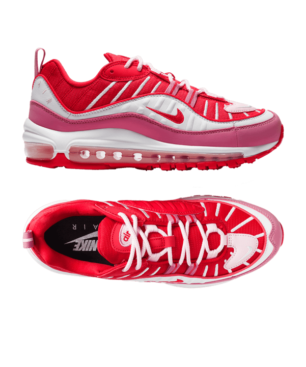 Nike Air Max 98 Sneaker Damen Rot F600 - rot