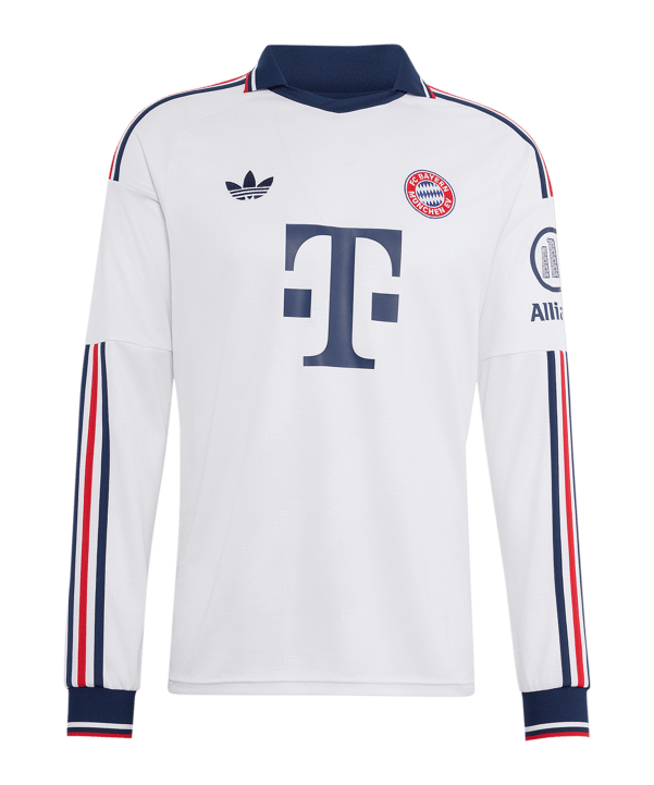 adidas FC Bayern München Shirt met lange mouwen Away 2026/2027 Wit - wit