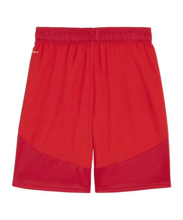 PUMA teamFINAL Short Rot Weiss Rot F01 - rot
