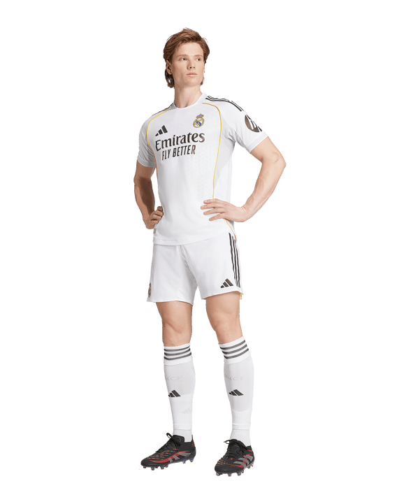 adidas Real Madrid Authentic Trikot Home 2025/2026 Weiß - weiss