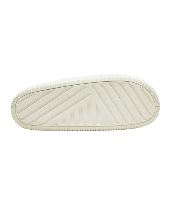 Nike Calm Slide Badelatsche Weiss F100 - weiss