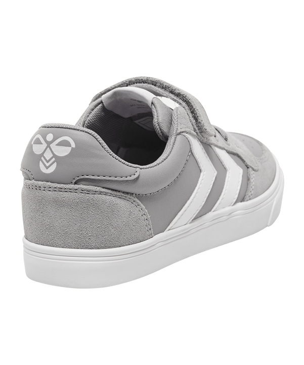 Hummel Slimmer Stadil Leather Low Kids Braun F1100 - braun